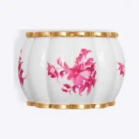 巴黎世家/Balenciaga 马克杯式陶瓷手镯 - PINK / WHITE / GOLD | 女士手环 492370-TZ09A-9644