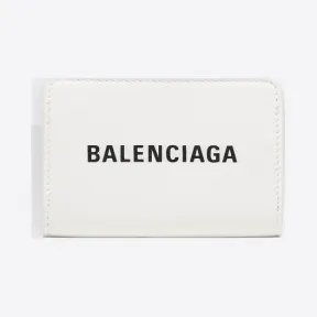 巴黎世家/Balenciaga White / Black Everyday卡片硬币袋 46597056bt