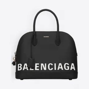巴黎世家/Balenciaga 黑色 中号Ville手提包 45448303fd