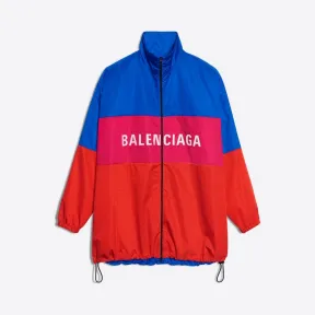 巴黎世家/Balenciaga ‎女士‎ ‎红宝石色 ‎ ‎拉链Logo夹克 Balenciaga ‎ | Balenciaga 528638-TYD33-6210