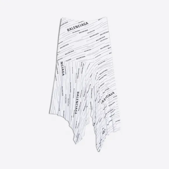 巴黎世家/Balenciaga ‎女士‎ ‎白色/ 黑色 ‎ ‎宽体裙 ‎ | Balenciaga 556483-TDV10-9040