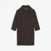 巴黎世家/Balenciaga 棕色 伪装式风格短大衣 41922379iu