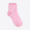 巴黎世家/Balenciaga 女式粉色全幅徽标袜子 6177663A0B15977