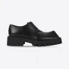 巴黎世家/Balenciaga 男士黑色犀牛德比 656977WBB501000