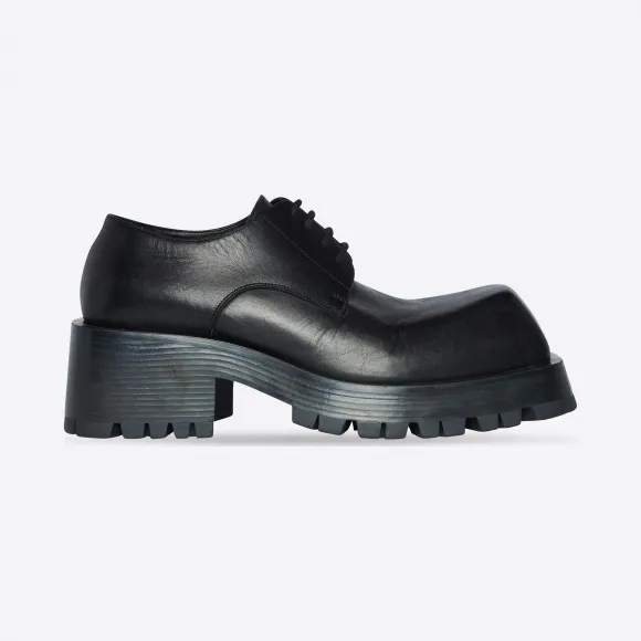 巴黎世家/Balenciaga 男士 TROOPER德比鞋 678410WB9201000
