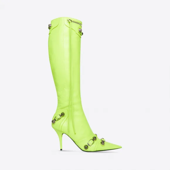 巴黎世家/Balenciaga 女士 CAGOLE 90MM 靴子 694395WAD4E7381