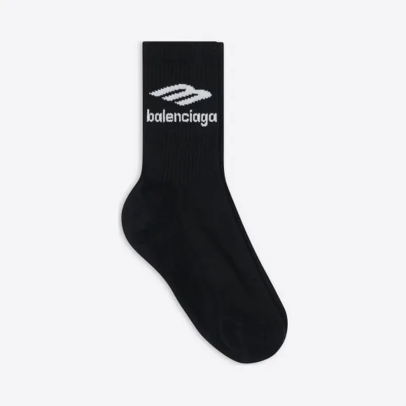 巴黎世家/Balenciaga 3B SPORTS ICON网球袜 3B SPORTS ICON网球袜 697281472B41077