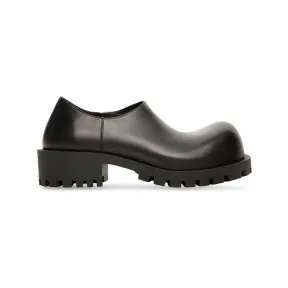 巴黎世家/Balenciaga 男士黑色悍马德比鞋 712811WBDO01000