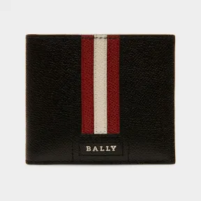 巴利/Bally 男士黑色 Tonett 皮革钱包 6218019
