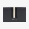 巴利/Bally 翡翠蓝牛皮卡片夹 6218027