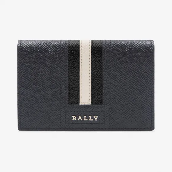 巴利/Bally 翡翠蓝牛皮卡片夹 6218027