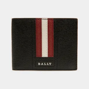 巴利/Bally 男士 Tevye 男士黑色牛皮钱包 6218912