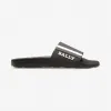 巴利/Bally 黑白橡胶泳池凉拖 6219586