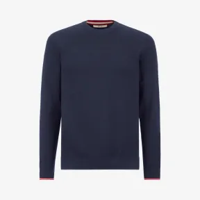 巴利/Bally 海军蓝羊毛针织套衫 6223458