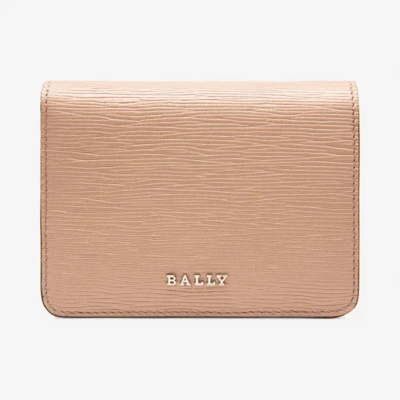 巴利/Bally 裸色压纹小牛皮卡片夹 6224916