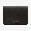 巴利/Bally 黑色压纹小牛皮卡片夹 6224917