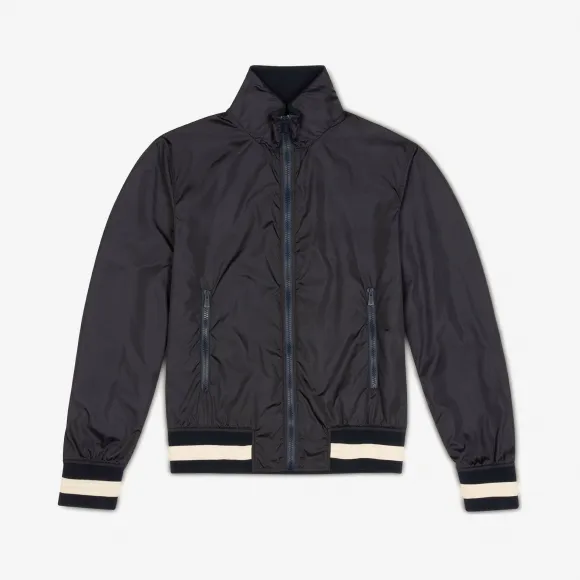 巴利/Bally 墨蓝色高科技尼龙飞行夹克 6227213