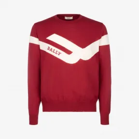 巴利/Bally  Bally 红羊毛针织套衫 6227247