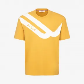 巴利/Bally 金沙色平织棉 T 恤 6227279