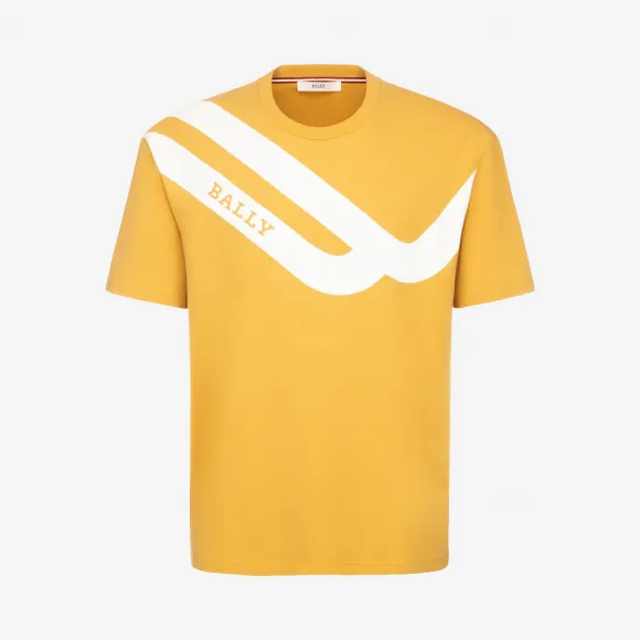 巴利/Bally 金沙色平织棉 T 恤 6227279