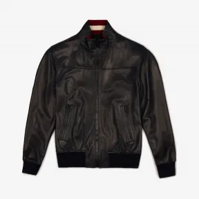 巴利/Bally 墨蓝色纳帕羔羊皮夹克 6227305