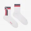 巴利/Bally 多重海军蓝精细平纹针织袜 6227549