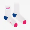 巴利/Bally 洋红色精细平纹针织袜 6227552
