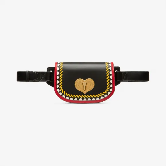 巴利/Bally 黑色小牛皮腰包 6227948