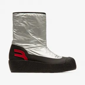 巴利/Bally 银色合成面料短靴 6228425