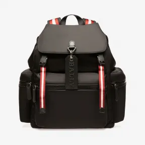 巴利/Bally 黑色尼龙双肩包 6228644