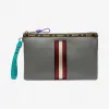 巴利/Bally 多重云灰色皮革手拿包 6228710