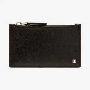 巴利/Bally 黑色皮革商务卡片夹 6228841