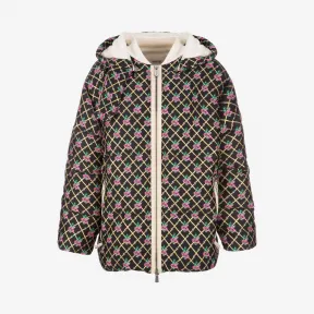 巴利/Bally 多重黑色高科技尼龙混纺蓬松夹克 6229205