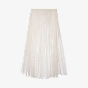 巴利/Bally 骨白色棉质半裙 6229219