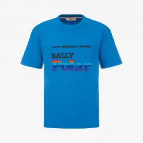 巴利/Bally 中国蓝棉质 T 恤 6229254