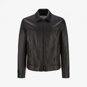 巴利/Bally 黑色纳帕羔羊皮夹克 6229286