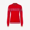 巴利/Bally 亮红色羊毛衫 6229306