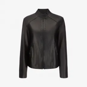 巴利/Bally 黑色纳帕羔羊皮夹克 6229325