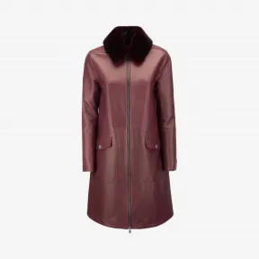 巴利/Bally 西梅红羔羊皮外套 6229330