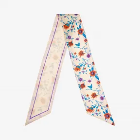 巴利/Bally 多重石灰色真丝长条围巾 6229341