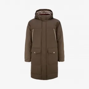 巴利/Bally 军装棕高科技尼龙/棉混纺外套 6229545