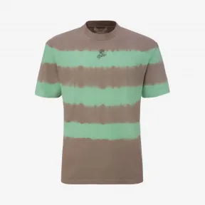 巴利/Bally 水绿色拼灰白色棉 T 恤 6229578