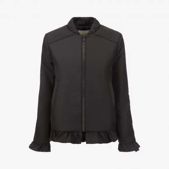 巴利/Bally 黑色高科技尼龙短外套 6229585