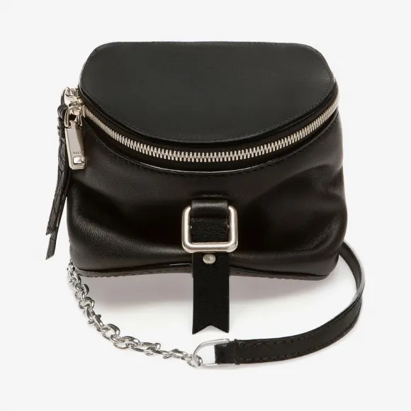 巴利/Bally 黑色皮革迷你包 6229698