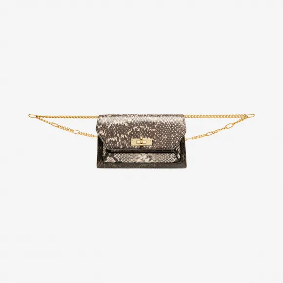 巴利/Bally 多重色水蛇皮女包 6229734