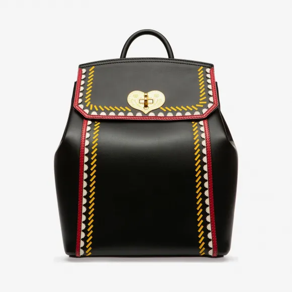巴利/Bally 黑色小牛皮双肩包 6229762