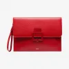 巴利/Bally 女士红色粒面牛皮钱夹 6230956