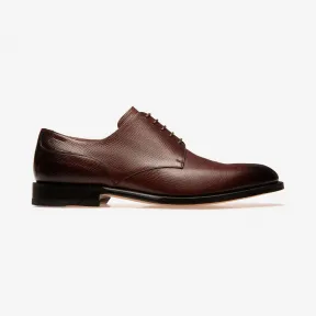 巴利/Bally 男士棕色压纹小牛皮德比鞋 6231307