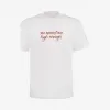 巴利/Bally 白色中性纯棉 “No Mountain High Enough” T 恤 6233683