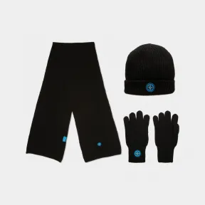 巴利/Bally 男士黑色环保羊绒毛线帽 6236666